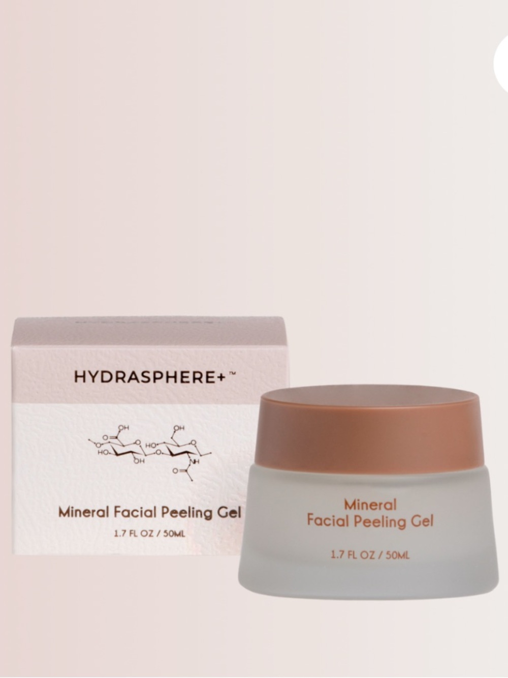 50% Off BNIB HYDRASPHERE+ Mineral Facial Peeling Gel
